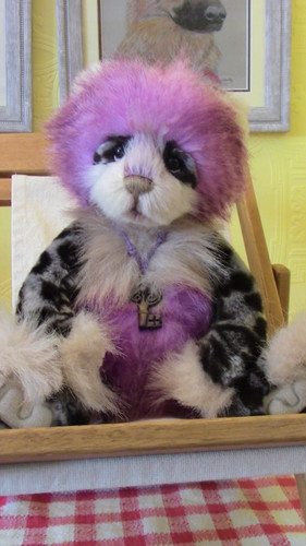 Retired plumo charlie bear jam - bear,