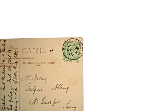 Postmark blair atholl - postmark., blair-atholl