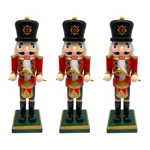 Wooden nutcracker crafts xmas - wooden,