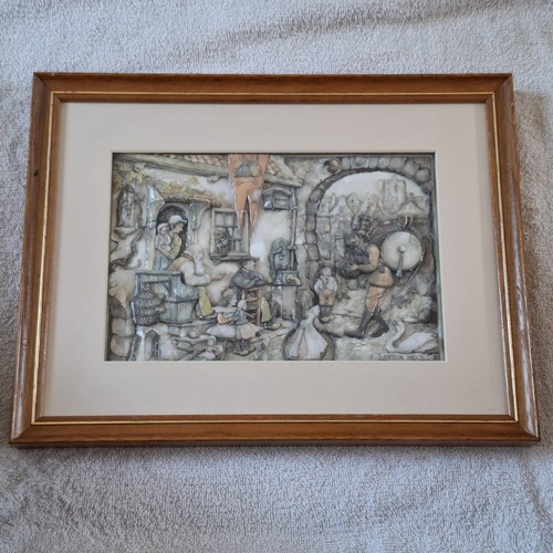 Decoupage anton pieck street - anton,