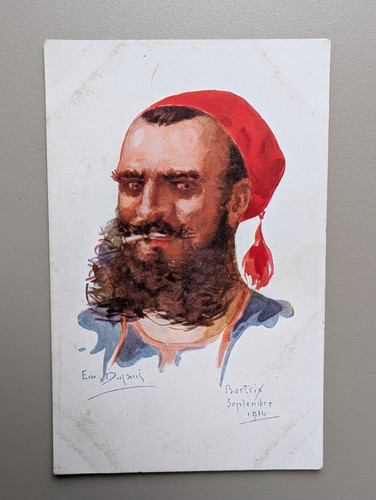 Old postcard artist - postcard, military