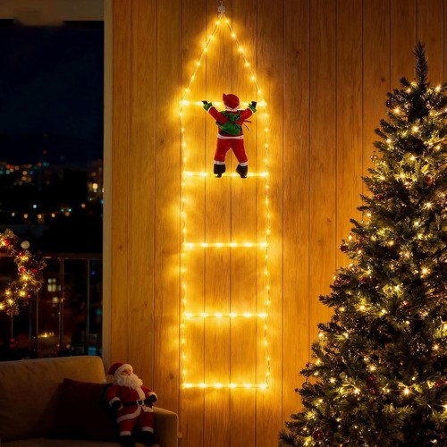 Santa claus climbing - santa,