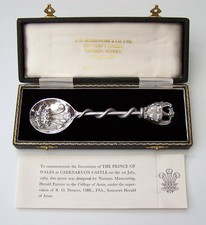 1969 LIMITED EDITION STERLING SILVER INVESTITURE OF THE PRINCE of WALES 83g