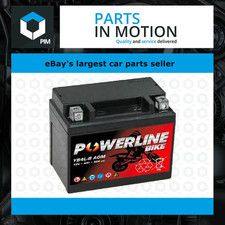 DYNAVOLT GEL NANO TECH MOTORCYCLE MOTORBIKE 12V VOLT BATTERY DB4L-B YB4L-B