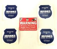 5 Home Security Window Sticker