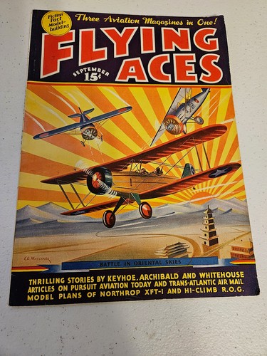 Flying aces magazine - flying,