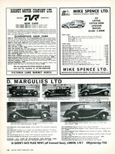 Rolls Royce 119GN Ch No RC33 Bentley Fraser Nash Le Mans 1954  Stuz Australia A