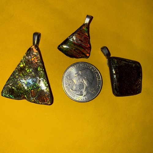 Natural ammolite freeform - 3,