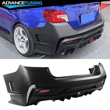 For 15-21 Subaru WRX STI Rear