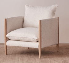 LOAF Spencer Accent Chair in Whipped Cream Clever Boucle