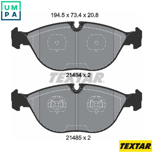 Brake pad set disc - pad,