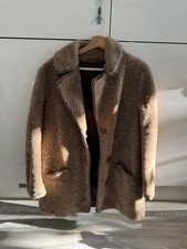 shearling coat (genuine
