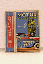 Vintage Motor Cigarettes Empty