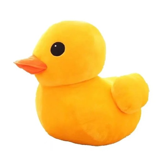 Big yellow duck mini plush - yellow,