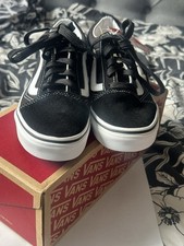 VANS unisex black Trainers UK
