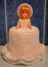 Handmade Crochet Vintage Doll