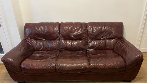 Dfs genuine leather - genuine, maroon