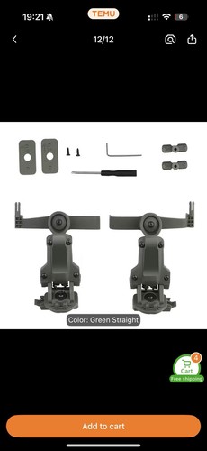 Peltor comtac helmet rail - comtac,