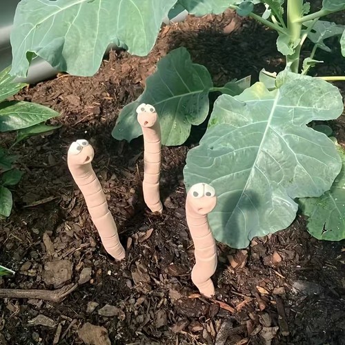 3pcs funny thirsty worm - funny,