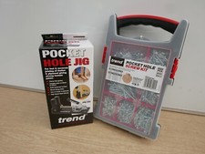 TREND PH/JIG POCKET HOLE JIG + 850 MIXED SCREWS PH/SCW/PK1