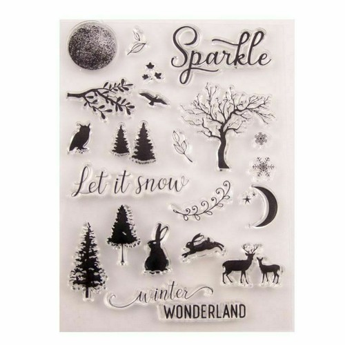 Clear acrylic stamps - clear,