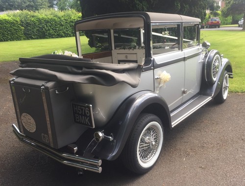 Vintage classic wedding car - vintage,