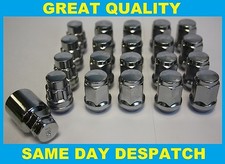16 x ALLOY WHEEL NUTS &