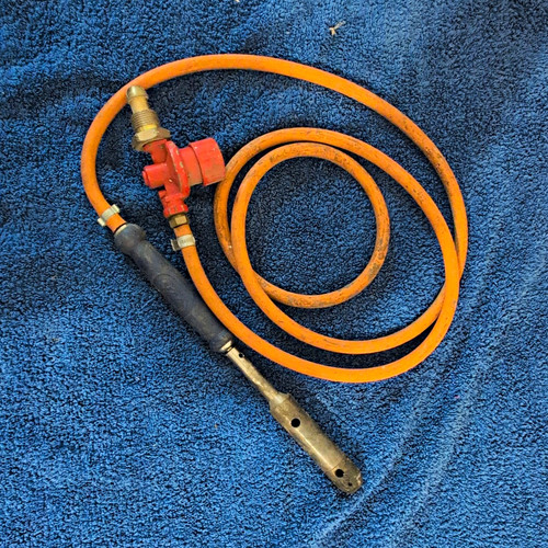 Cox gas calf disbudder - calf, handle