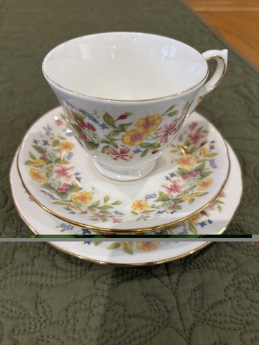 Colclough teacup saucer - teacup,