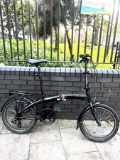 20” Folding Bike – 6 Speed Shimano – Rear Rack & Mudguards – Compact Commuter
