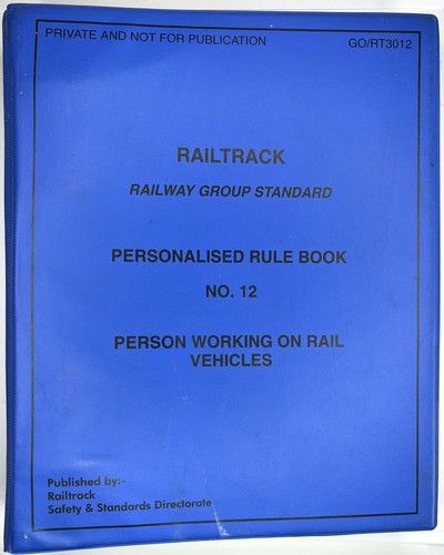 1996 railtrack personalised - 1996,