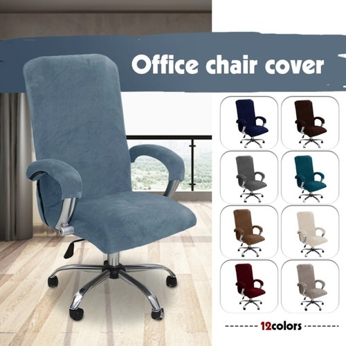 3pc velvet office chair - velvet, covers