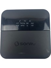 Sonru B6 SPDIF Wireless Audio Receiver Transmitter Bluetooth 5.0 - UNTESTED