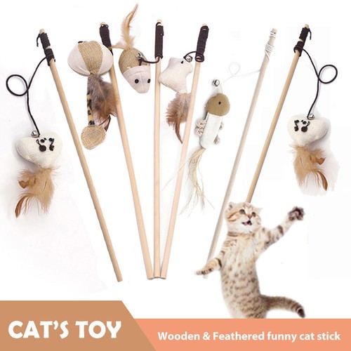 1pc cat feather wand - 1pc,
