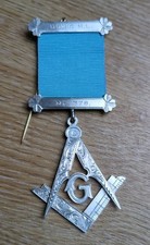 Irish Masonic Past Master Jewel - Doric ML No. 378 - Dates 1946