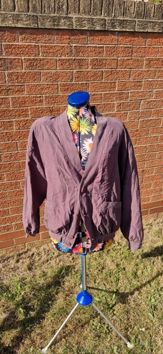 Vintage 100 silk - 100%, bomber