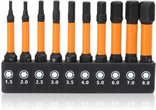 Hex Allen Key Drill Bit Set