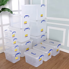 Clear Plastic Storage Boxes
