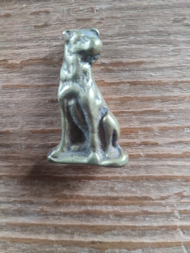 Vintage solid brass ornament - brass,