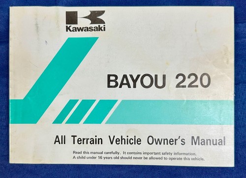 Kawasaki 99920 1698 bayou - kawasaki, 99920-1698-01