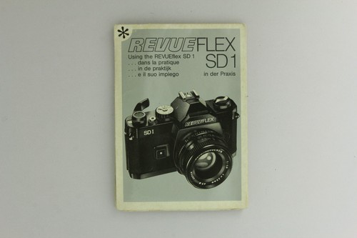 Manual revueflex sd1 - manual,