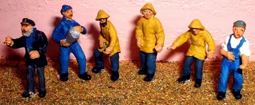 Fishermen trawler men - fishermen,