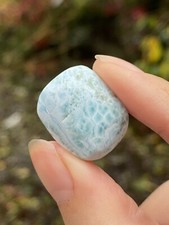 Large Larimar Tumblestone