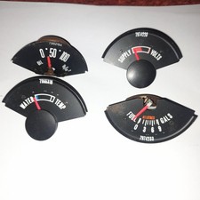 Hillman Avenger 4 Gauges for Early Round Instrument Panel NOS