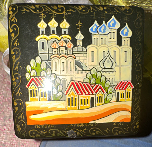 Vintage russian mstera lacquer - russian,