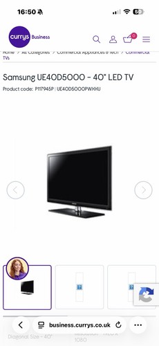 Samsung full led - hd,
