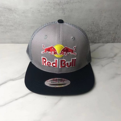 Red bull embroidery adjustable - red,
