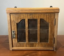 Antique Wooden Wall Cabinet