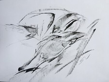 Original signed Ink sketch of