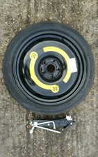 SKODA SUPERB 2008-PRESENT DAY 18" SPACE SAVER SPARE WHEEL & TYRE, JACK KIT